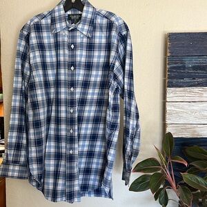 Men’s Brooks Brothers Country Club plaid button down